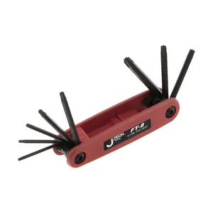Je tech HRC56-61 Folded Hex Wrench Set 8 PCS