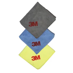 دستمال میکروفایبر نظافت  خودرو تری ام مدل GSM400 بسته 3 عددی