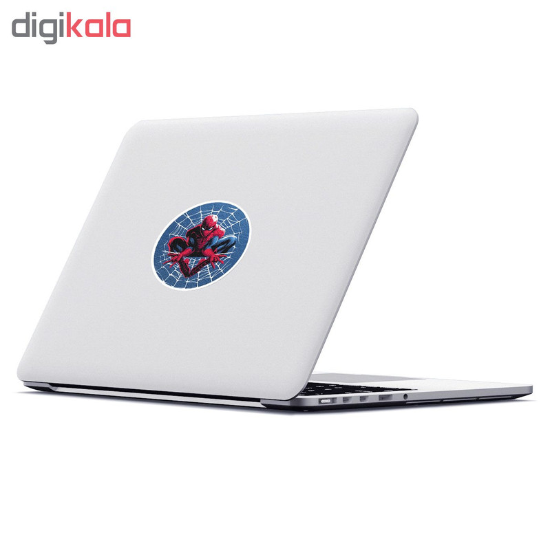 استیکر لپ تاپ ماسا دیزاین طرح Spider Man مدل STK554