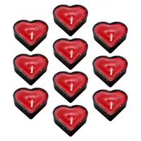 شمع وارمر طرح قلب کد RF345 بسته 10 عددی