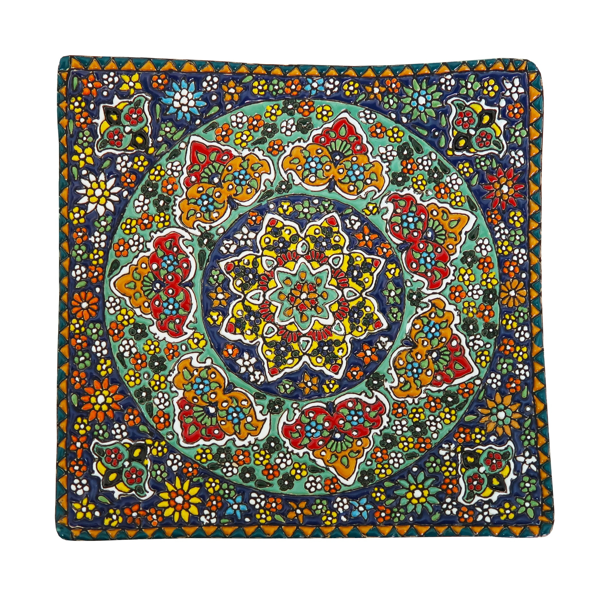 بشقاب میناکاری مدل Plt-s-DB06-25