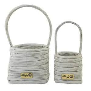 سبد حصیر بافی رزپک کد 902 مجموعه 2 عددی