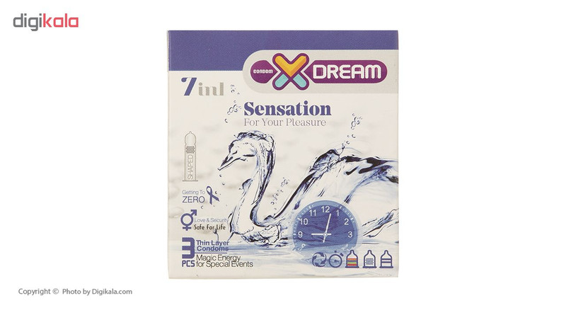 کاندوم ایکس دریم مدل Sensation بسته 3 عددی کاندوم ایکس دریم مدل Sensation بسته 3 عددی
