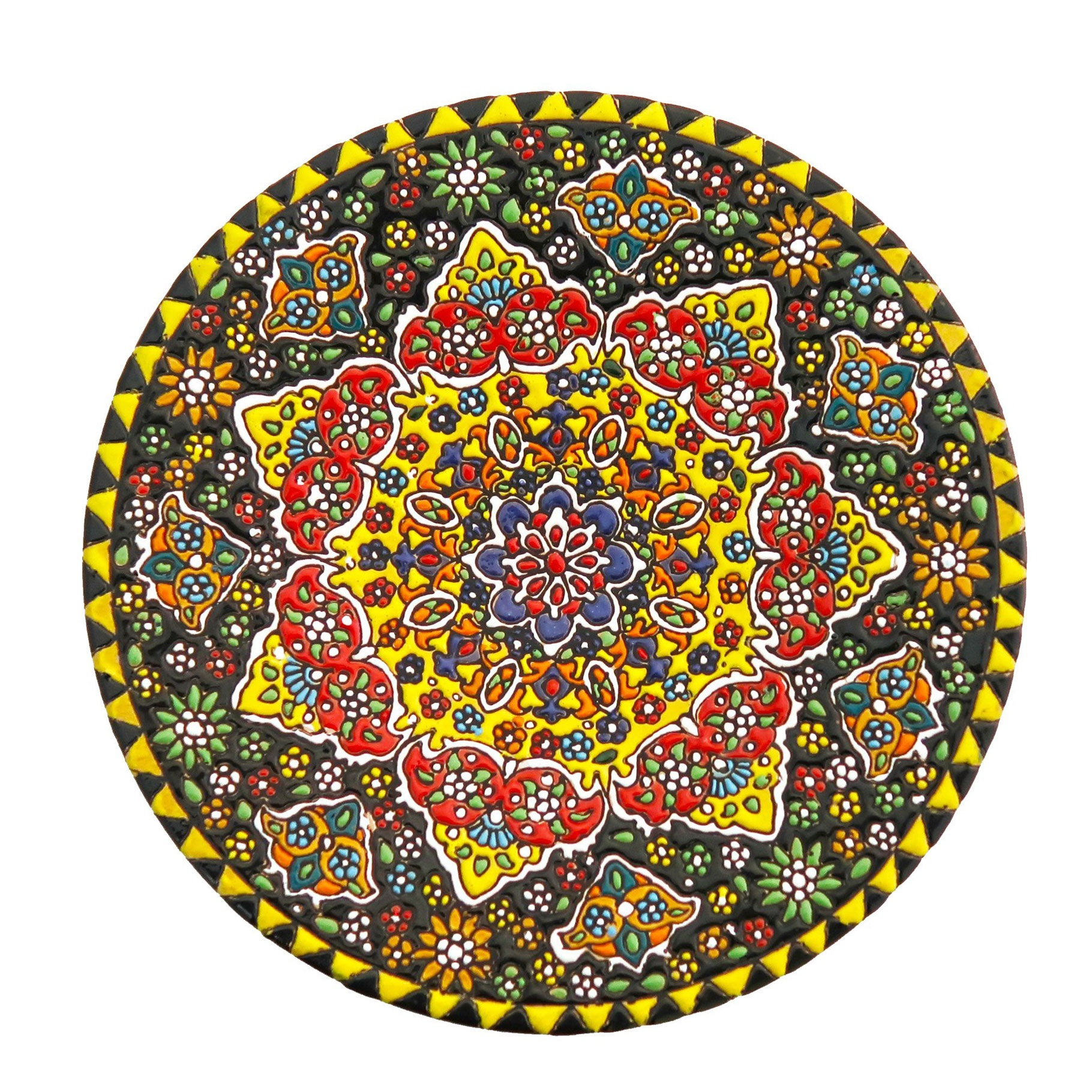 بشقاب میناکاری مدل Plt-C-BB01-25