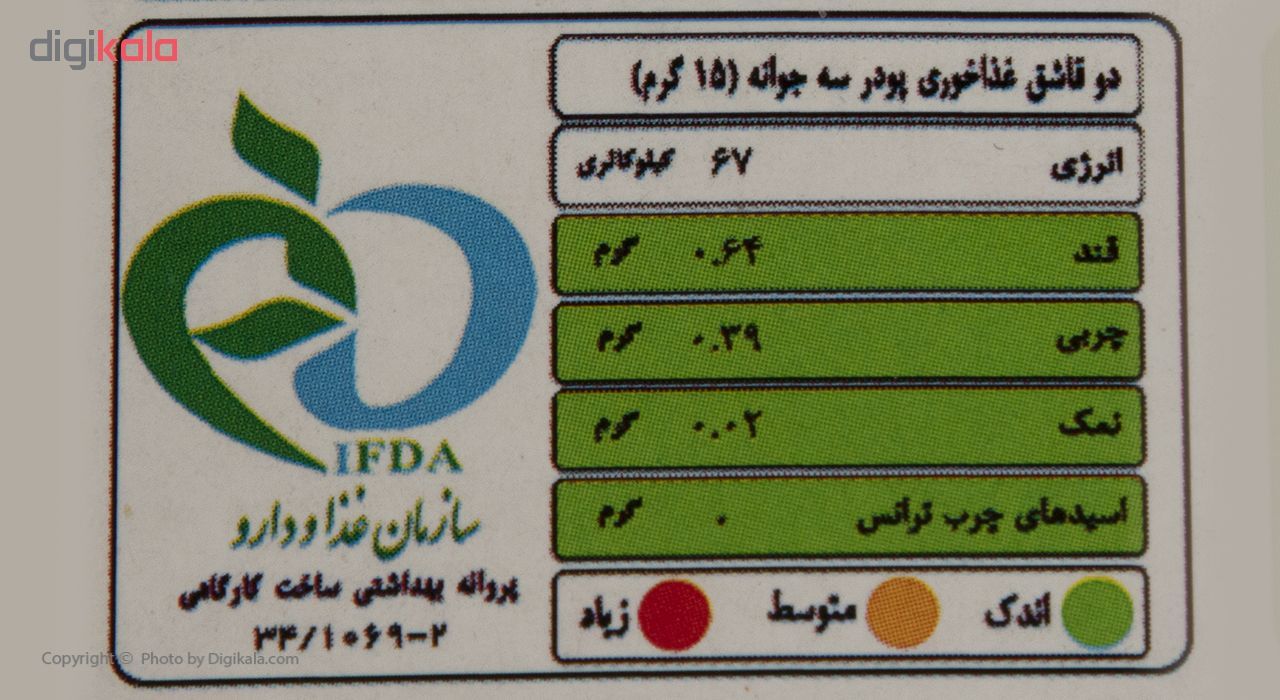 پودر سه جوانه جوانه آفتاب مقدار 200 گرم