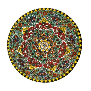 بشقاب میناکاری مدل Plt-C-Gr04-25