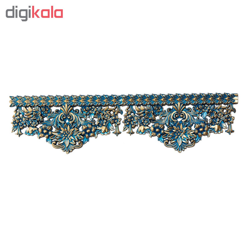 کتیبه پرده مدل یاس کد Y104 طول 120 سانتی متر