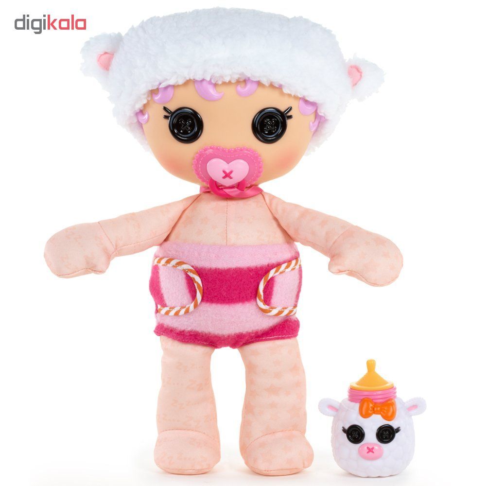 عروسک لالالوپسی سری Lalaloopsy babies مدل Pillow Featherbed ارتفاع 25 سانتی متر