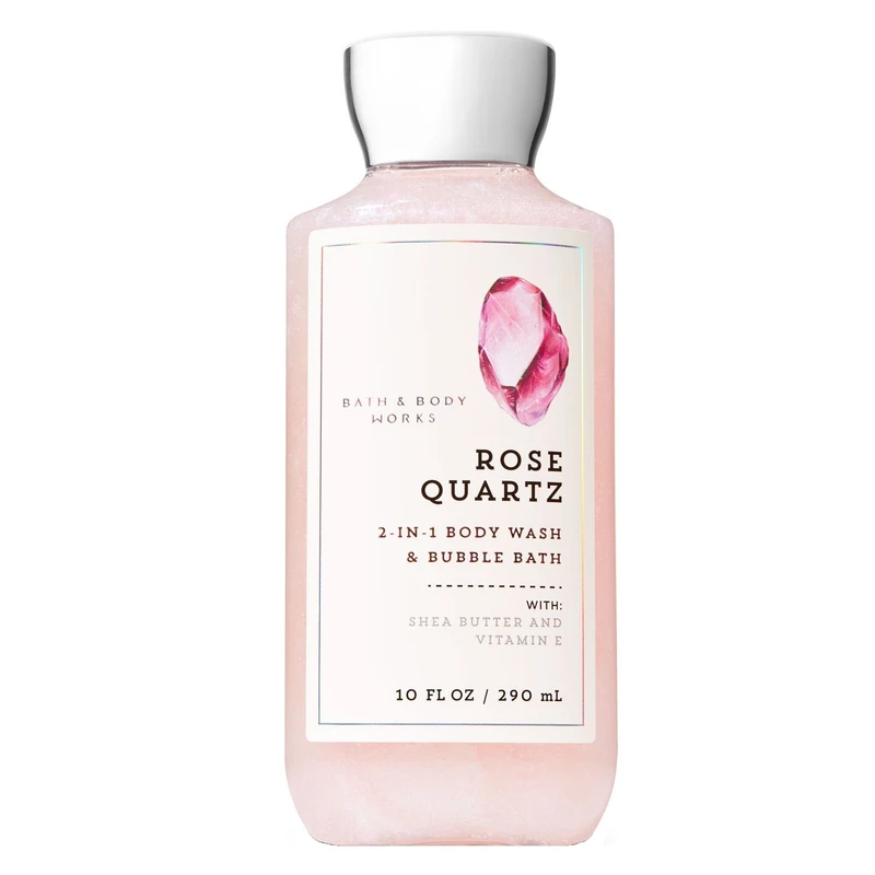 ژل شستشو بس اند بادی ورکز مدل ROSE QUARTZ حجم 290 میلی لیتر