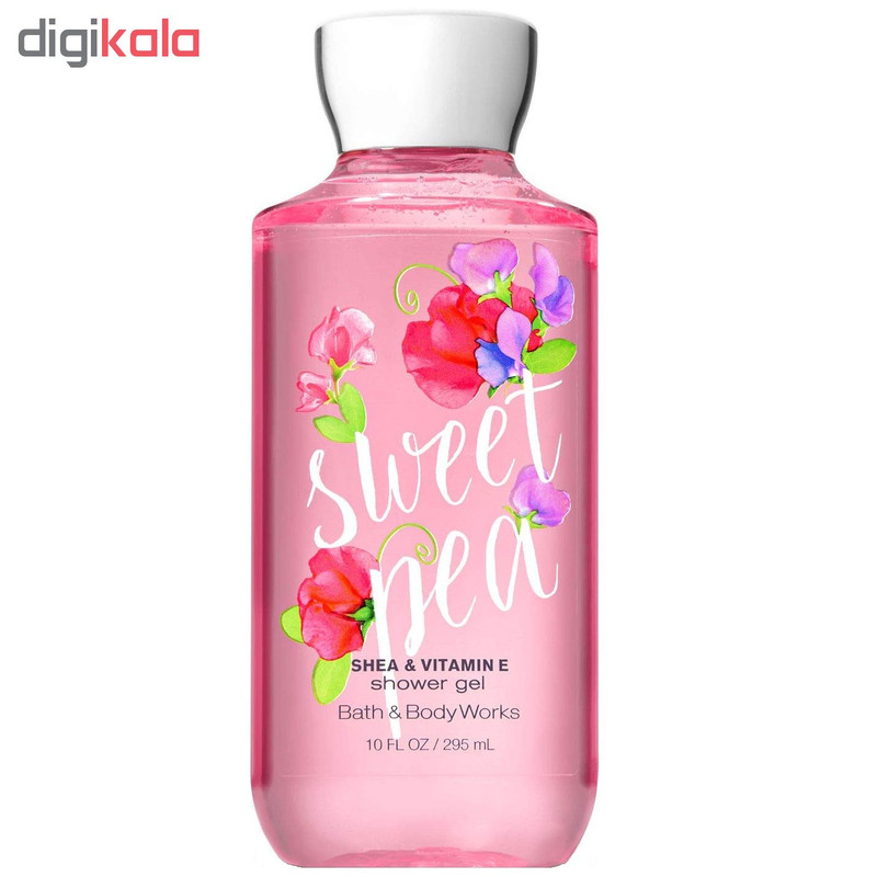 ژل شستشو بس اند بادی ورکز مدل SWEET PEA حجم 295 میلی لیتر