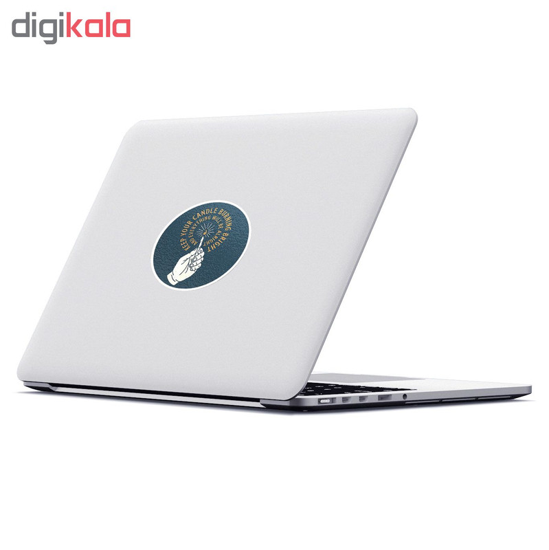 استیکر لپ تاپ ماسا دیزاین طرح کبریت مدل STK581