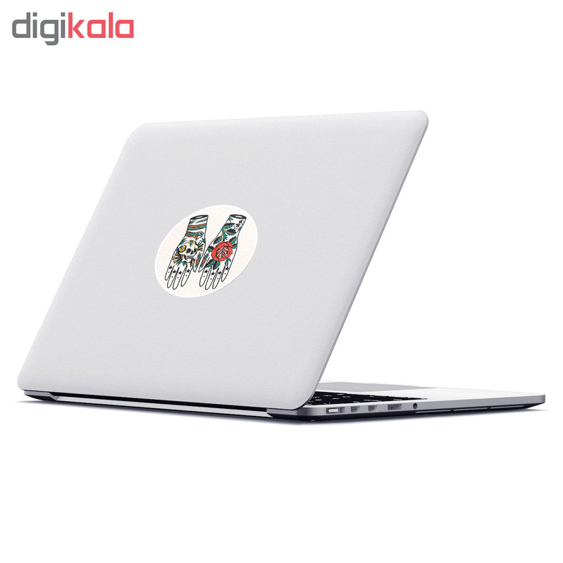 استیکر لپ تاپ ماسا دیزاین طرح دست مدل STK582