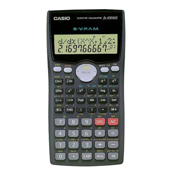 ماشین حساب کاسیو fx-100ms کد 113367 ماشین حساب کاسیو fx-100ms کد 113367