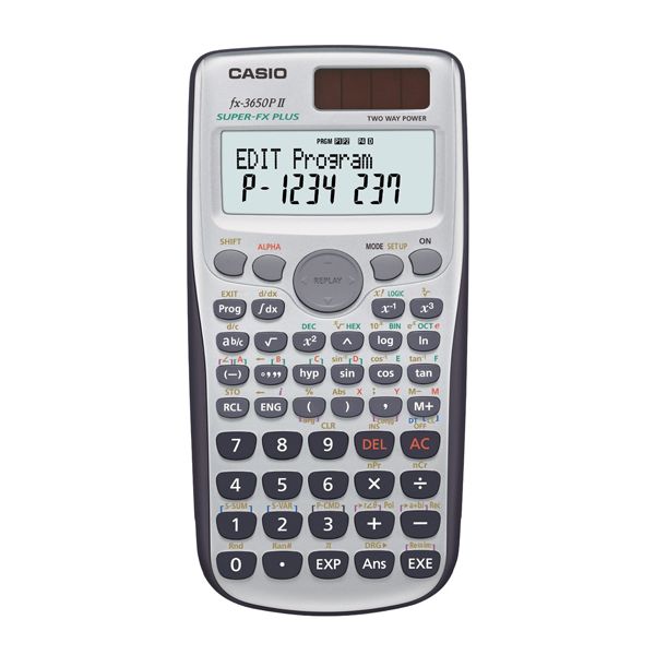 ماشین حساب کاسیو مدل fx-3650PII کد 119326 ماشین حساب کاسیو مدل fx-3650PII کد 119326