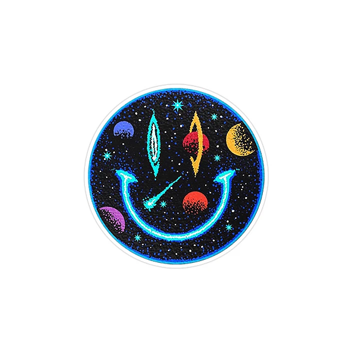 استیکر لپ تاپ ماسا دیزاین طرح Smile مدل STK595