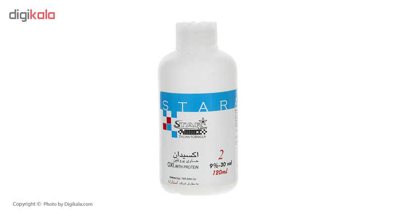 اکسیدان استارآرا مدل 30Vol نه درصدی حجم 120 میلی لیتر