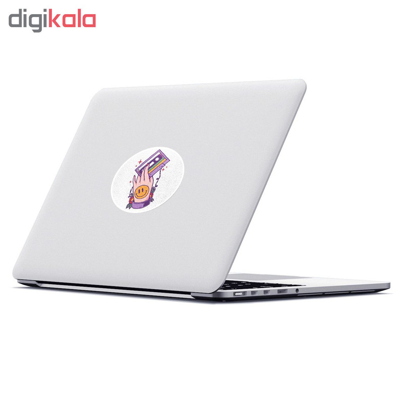 استیکر لپ تاپ ماسا دیزاین طرح دست مدل STK602
