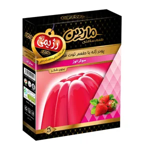 پودر ژله توت فرنگی ماردین مقدار 22 گرم