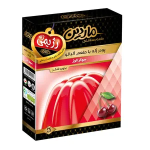 پودر ژله آلبالو ماردین مقدار 22 گرم