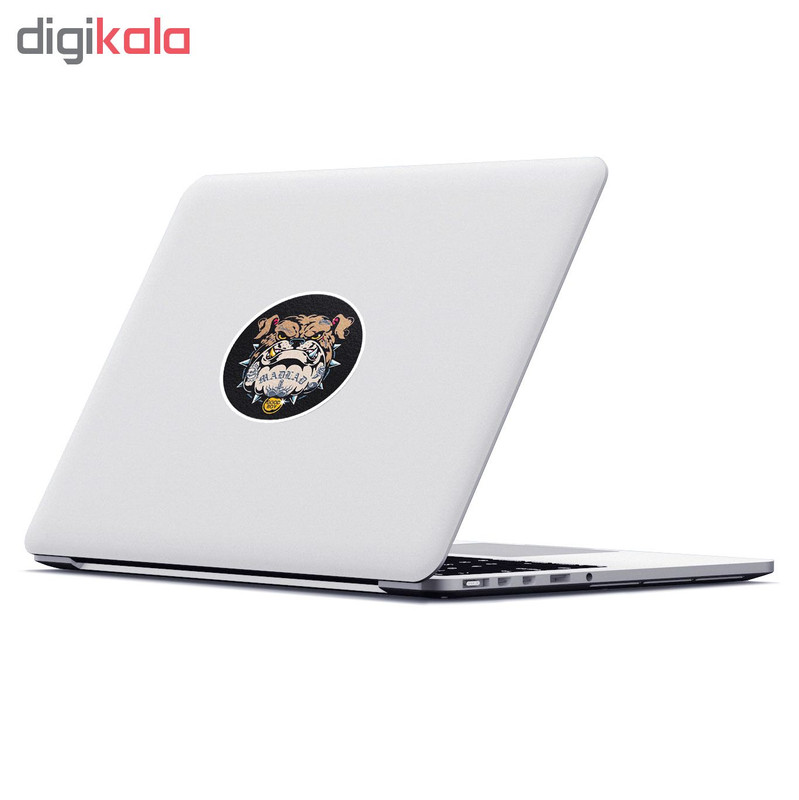 استیکر لپ تاپ ماسا دیزاین طرح سگ مدل STK609