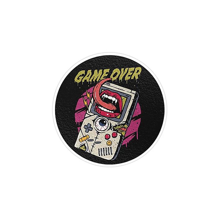 استیکر لپ تاپ ماسا دیزاین طرح Game مدل STK611