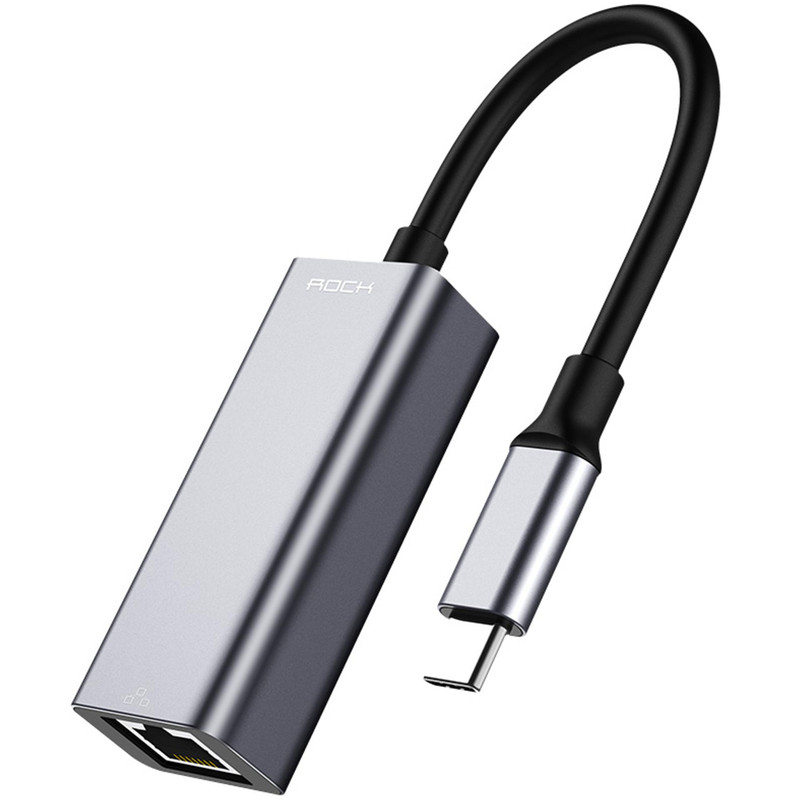 مبدل USB-C به RJ45 راک مدل RCB0660