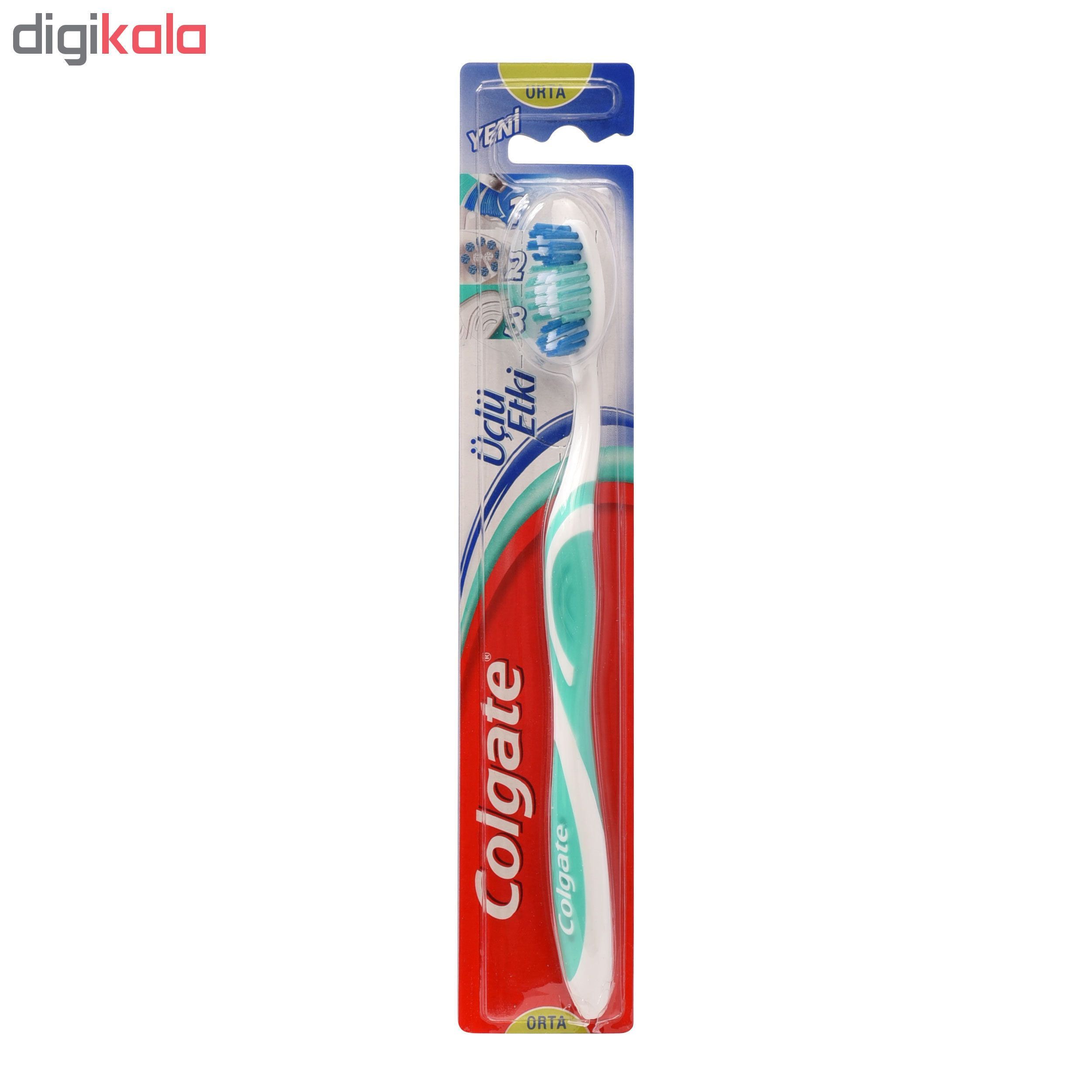 مسواک کلگیت مدل UCLU ETKI با برس متوسط