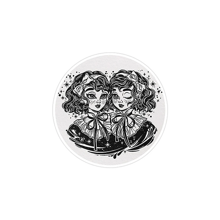 استیکر لپ تاپ ماسا دیزاین طرح دختر مدل STK621