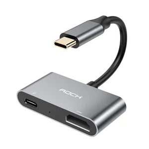 هاب 2 پورت USB-C راک مدل RCB0696