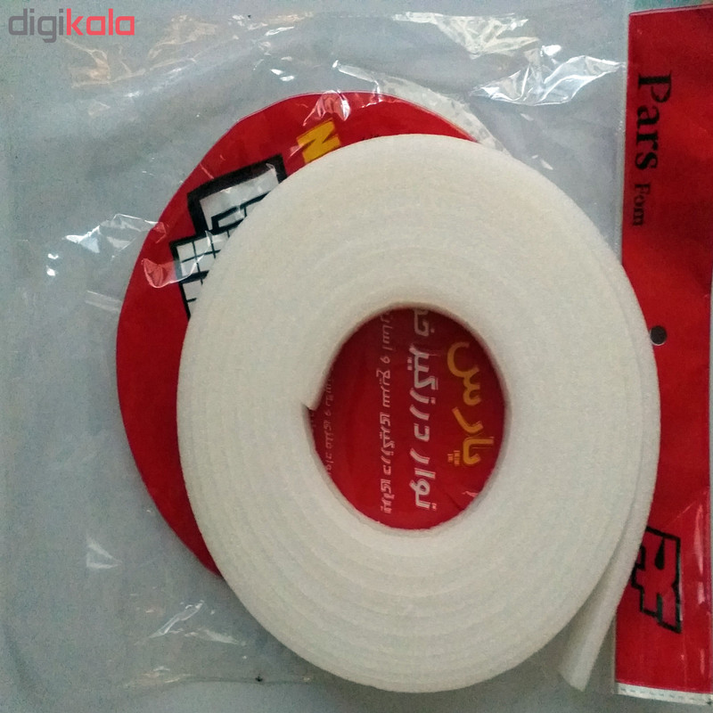 نوار درزگیر پارس فوم مدل 206 طول 4.5 متر بسته 3 عددی