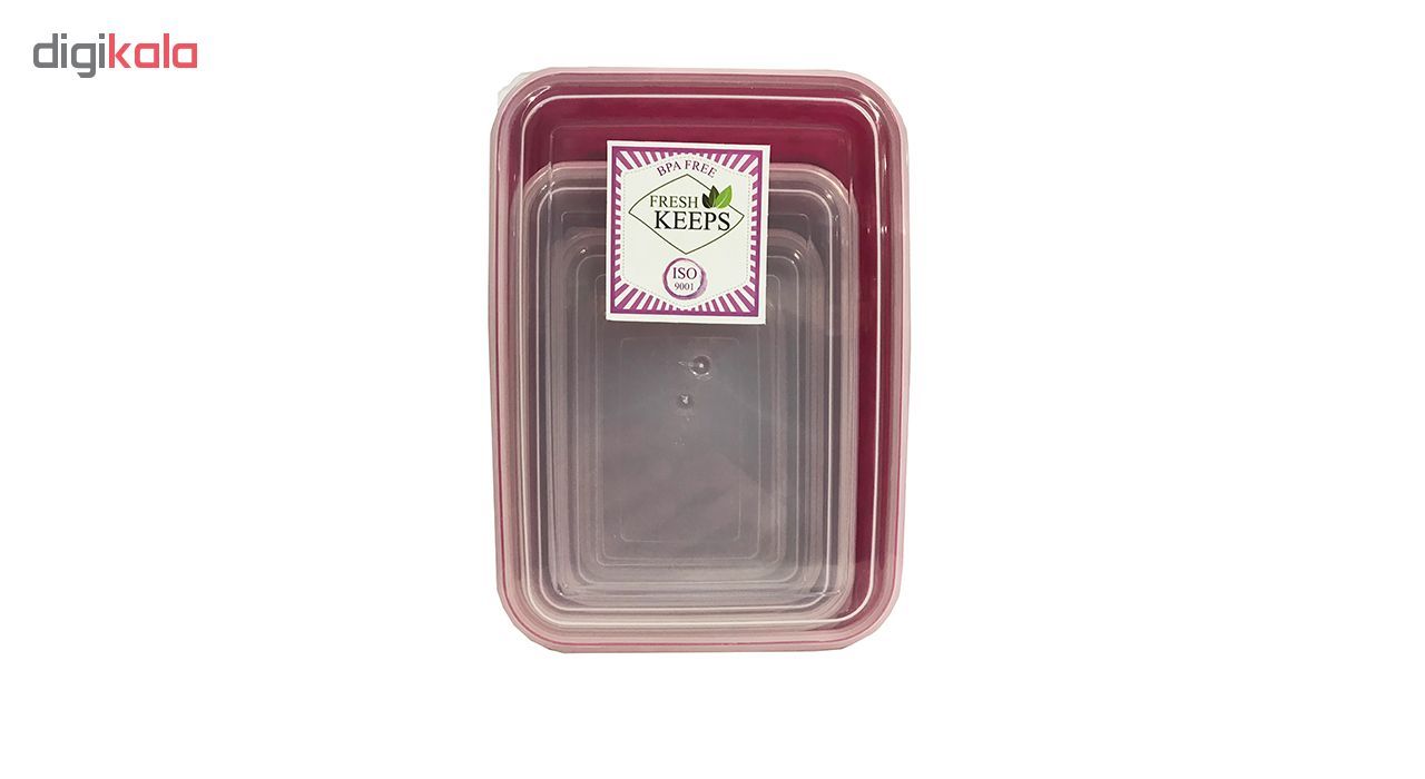 ظرف نگهدارنده فرش کیپس مدل Ir-034 مجموعه 4 عددی main 1 4