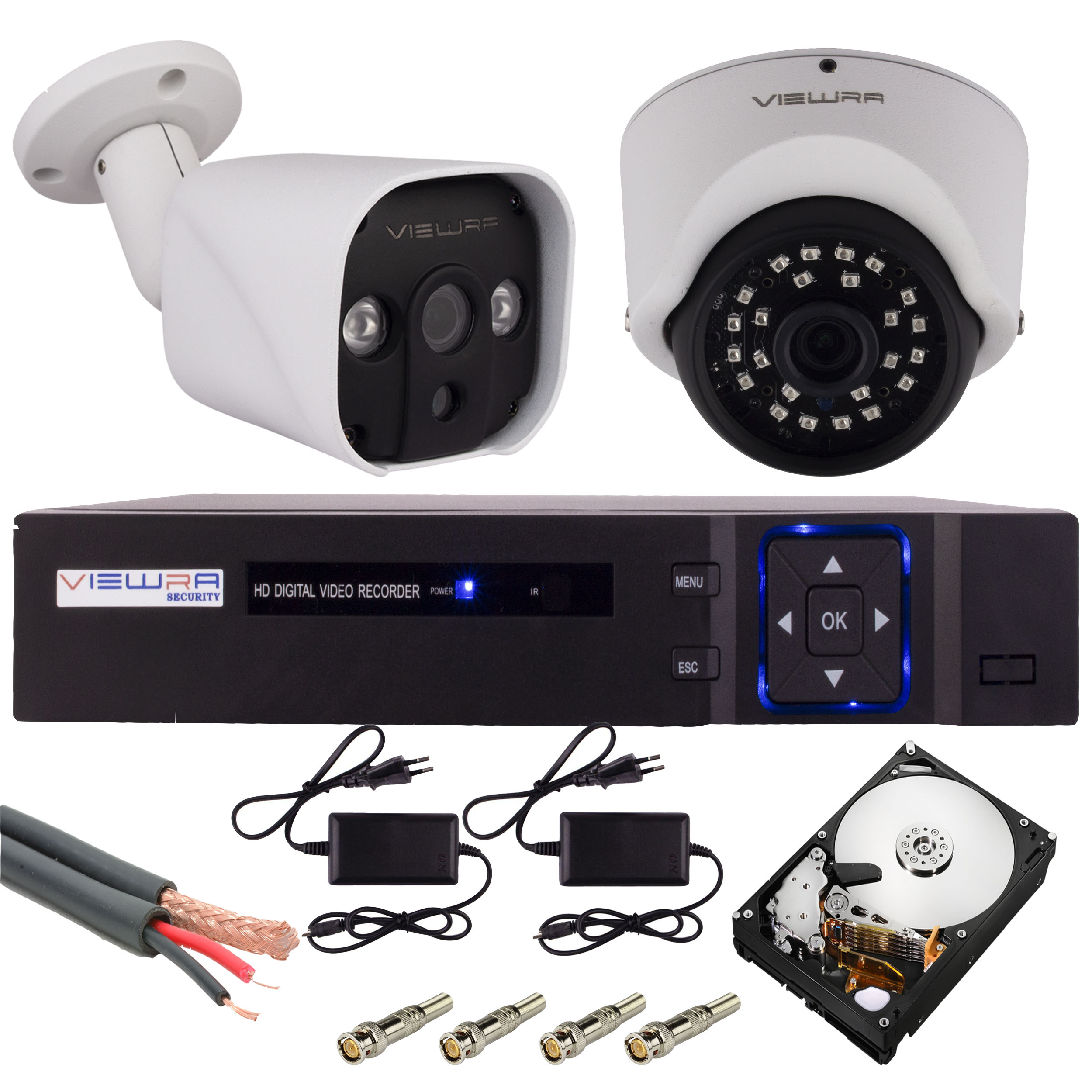 سیستم امنیتی آنالوگ ویورا مدل VS-901-1-950-1-702-HDD