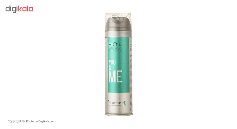 اسپری بدن مردانه بیول مدل YOU AND ME حجم 150 میلی لیتر