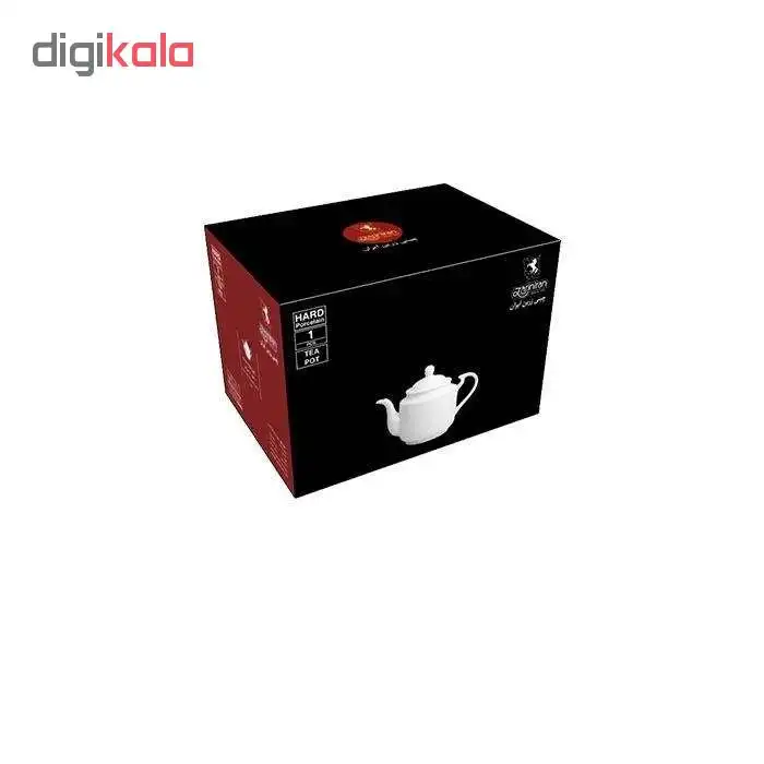 قوری چینی زرین ایران مدل-bidgol-4tark-s درجه عالی