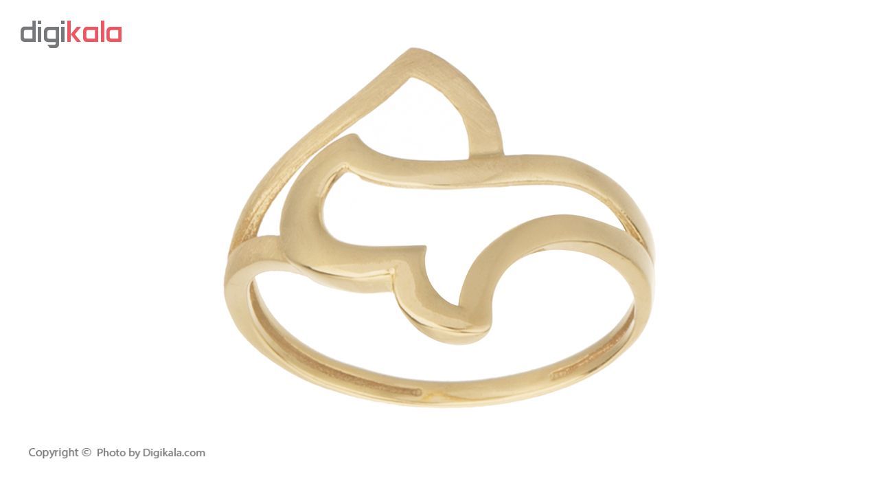 انگشتر طلا 18 عیار زنانه کانیار گالری کد AM10 -  - 2