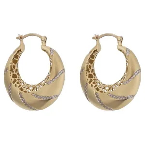 گوشواره طلا 18 عیار زنانه آلند کد G8