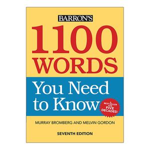 نقد و بررسی کتاب 1100 Words You Need to Know اثر Murray Bromberg and Melvin Gordon انتشارات Barrons توسط خریداران
