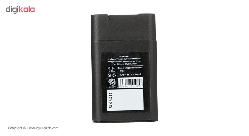 عطر جیبی مردانه کراس مدل Black Flamingo حجم 45 میلی لیتر