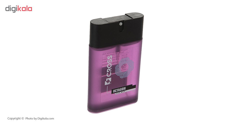 عطر جیبی مردانه کراس مدل Octagon حجم 45 میلی لیتر