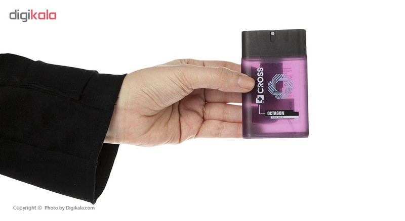 عطر جیبی مردانه کراس مدل Octagon حجم 45 میلی لیتر