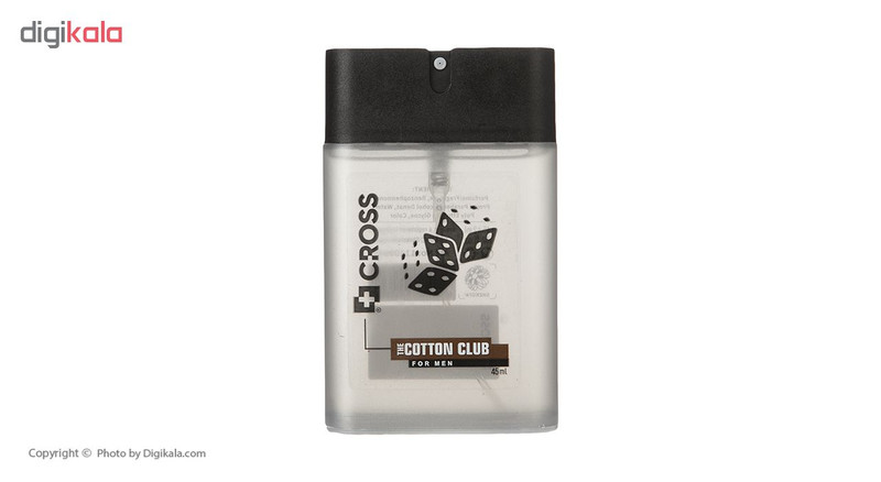 عطر جیبی مردانه کراس مدل Cotton Club حجم 45 میلی لیتر