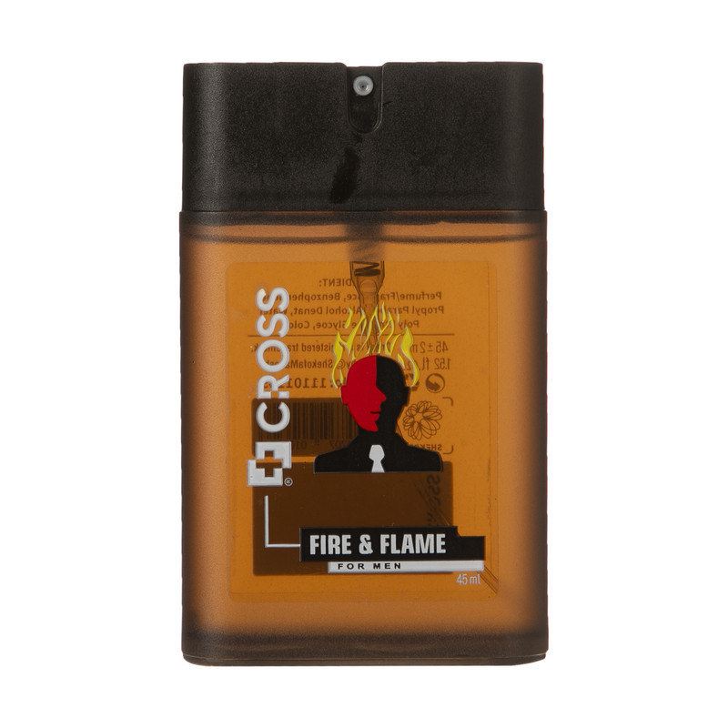عطر جیبی مردانه کراس مدل Fire and Flame حجم 45 میلی لیتر عطر جیبی مردانه کراس مدل Fire and Flame حجم 45 میلی لیتر