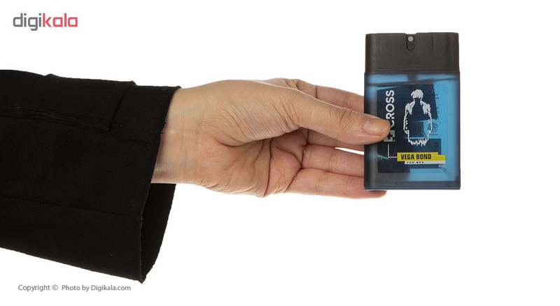 عطر جیبی مردانه کراس مدل Vega Bond حجم 45 میلی لیتر