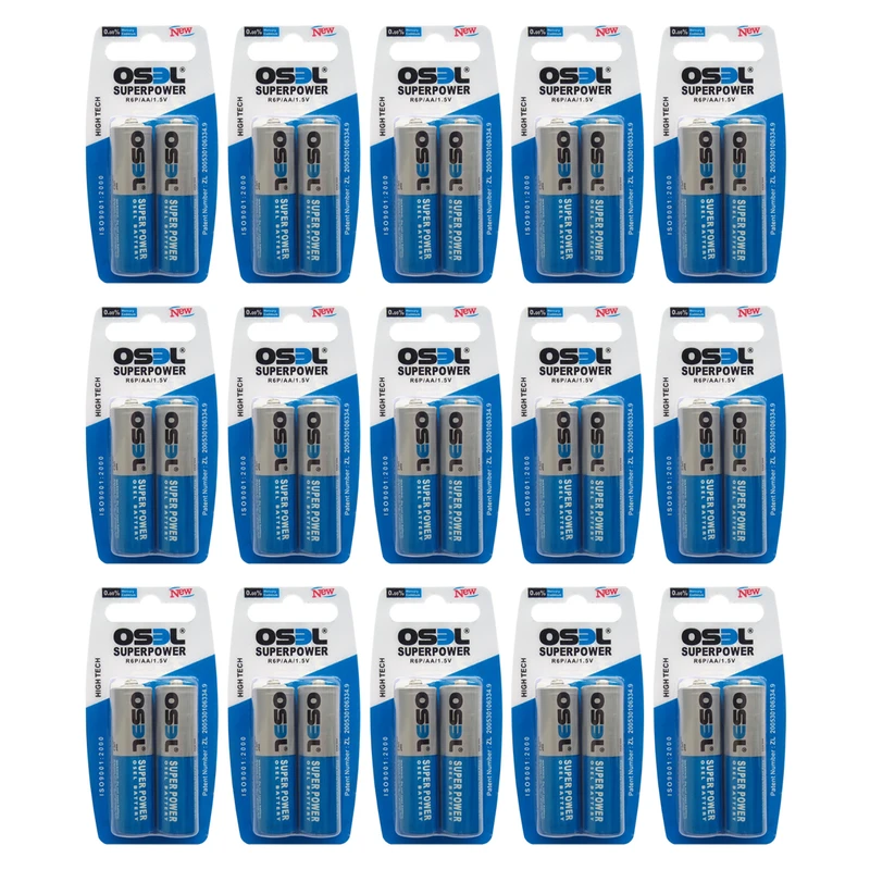 باتری قلمی اوسل مدل Super Power بسته 30 عددی