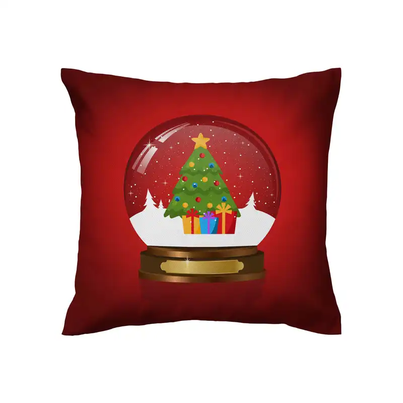 کاور کوسن طرح کاج در گوی کد 2474