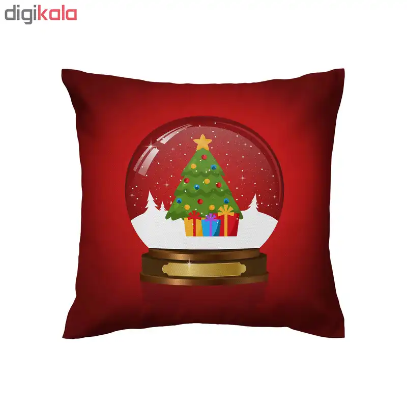 کاور کوسن طرح کاج در گوی کد 2474