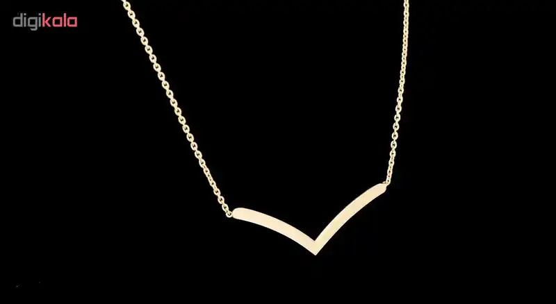 گردنبند طلا 18 عیار زنانه مدل H003