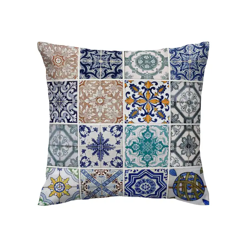 کاور کوسن طرح کاشی سنگی کد 2558