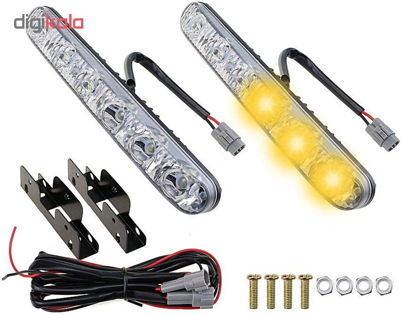 دیلایت خودرو مدل drl425 بسته دو عددی
