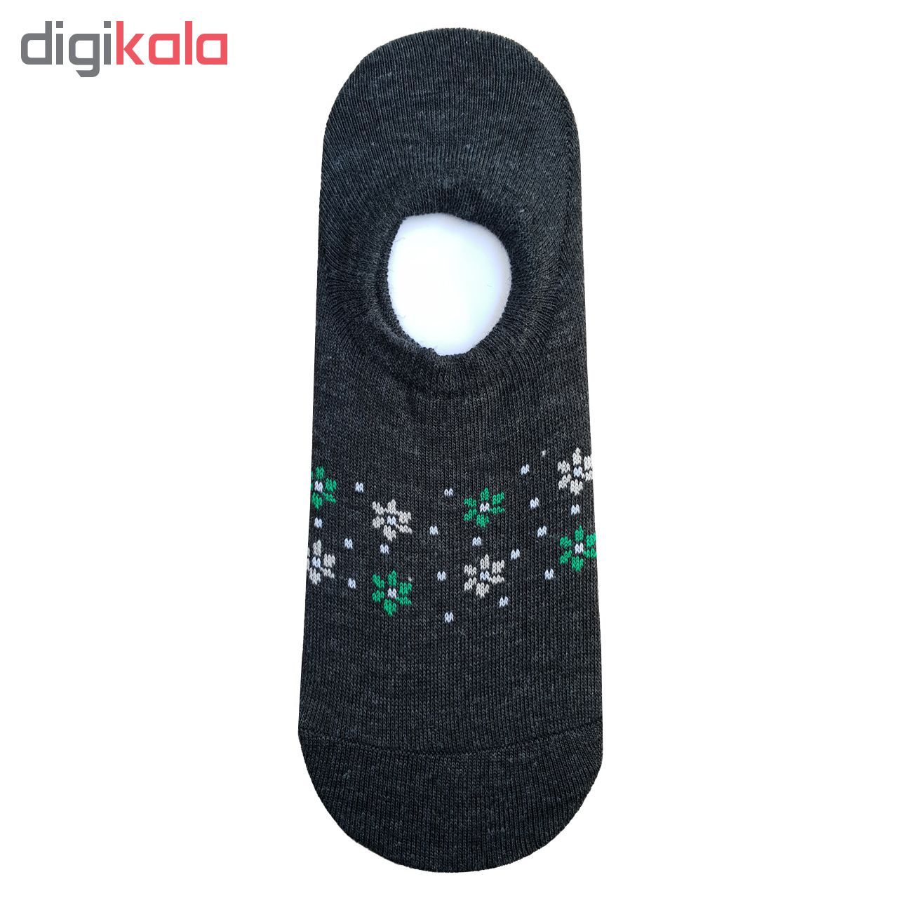 جوراب زنانه طرح گل مجموعه 4 عددی - - 13